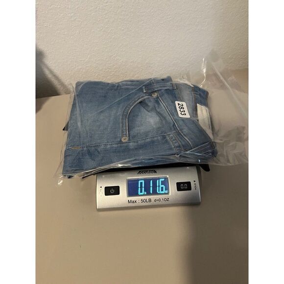 rag & bone Jeans the Capri Low Rise Light Wash Denim Raw Hem Women's Size 25 - Picture 13 of 13